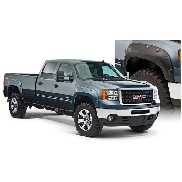 Bushwacker 07-10 SIERRA HD(not 2011HD) SB/LB POCKET STYLE FLARES 40943-02